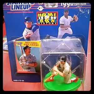 Mark McGwire Collectable Figurene and Card